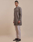 Ash Brown Kurta | Atth