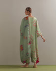Kaftaan Kurta Set - Green