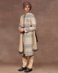 Beige Gold Stole | East
