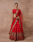 Bright Red Lehenga Set