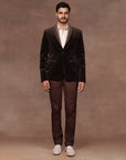 Brown Velvet Tuxedo | East