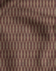 Burgundy Ikat Print Safa | East
