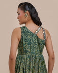 Emerald Green Ombre Maxi Dress | Atth