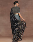 Emerlad Ombre Saree Set