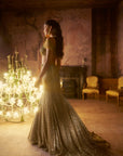 Antique Gold Trail Skirt Set