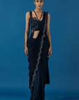 Blue Waves Saree
