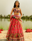 Pink & Purple Banno Lehenga Set