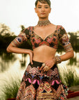 Black Banno Lehenga Set