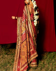 Red Banno Saree Set II