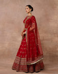 Imperial Red Lehenga Set