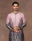 Mave Pink - Black Ombre Kurta Set | East