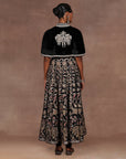 Noir Anarkali Set