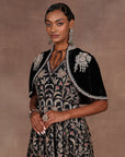 Noir Anarkali Set