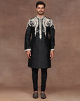 Noir Black Kurta Set | East