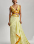 Ruhi Drape Skirt Set