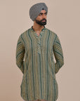 Olive Green Kurta | Atth