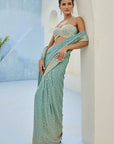 Sufi Pre-Drape Saree