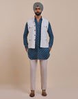 Pearl Ivory Nehru Jacket | Atth