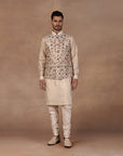 Pearl Ivory Nehru Jacket Set | East
