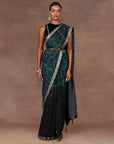 Pine Green Saree Set
