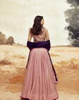 Johari Lehenga Set with Koti - Pink 3