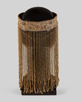 Rust Brown Embroidered Sehera