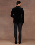 Slate Black Bandhgala Set | East