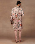 Soft Pink - Beige Ombre Kurta Set | East