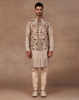 Soft Pink Nehru Jacket Set | East