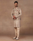 Soft Pink Nehru Jacket Set | East