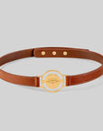 Tan Phoenix Mini Sphere Belt