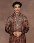 Taupe Ombre Kurta Set | East
