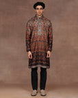 Taupe Ombre Kurta Set | East