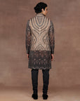 Warm Taupe Nehru Jacket Set | East
