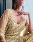 Olive Green Garara Set