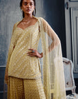 Olive Green Garara Set
