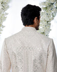 Powder Peach Sherwani Set - Ready to Ship