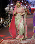 Gulnaar Ombré Saree Set