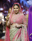 Gulnaar Ombré Saree Set