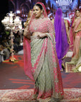 Gulnaar Ombré Saree Set