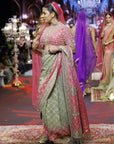 Gulnaar Ombré Saree Set