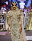 Sheeshmahal Jadau Gown