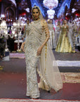 Sheeshmahal Jadau Gown