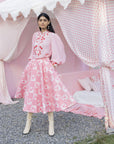Masoom Gulabi Skirt Set
