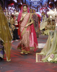Gulrukh Ombré Saree Set
