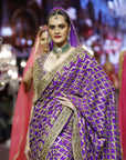 Banafsha Ombré Saree Set