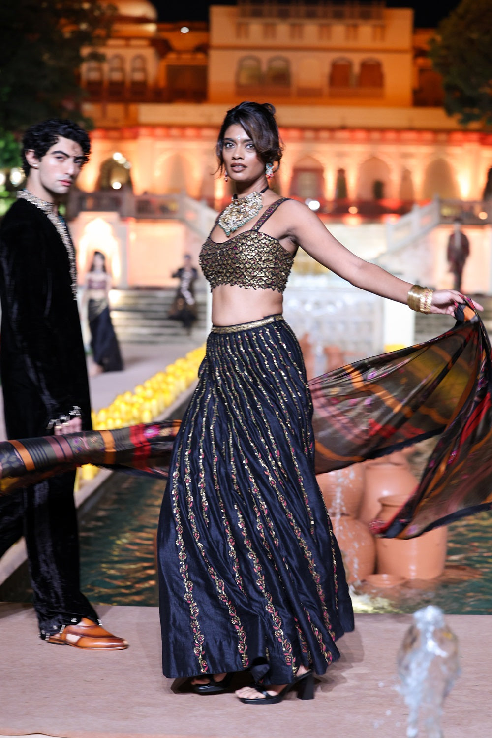 Amer Lehenga Set