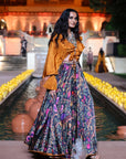 Ruffle Kumari Set