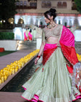 Jarokha Lehenga Set