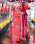 Surkh Laal Heavy Kurta Set